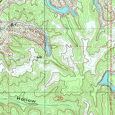 United States Geological Survey Oak Grove, AL (1980, 24000-Scale) digital map