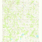 United States Geological Survey Oak Grove, AR (1982, 24000-Scale) digital map