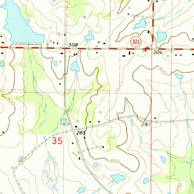 United States Geological Survey Oak Grove, AR (1982, 24000-Scale) digital map