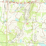 United States Geological Survey Oak Grove, AR (1982, 24000-Scale) digital map