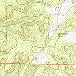 United States Geological Survey Oak Grove, FL-AL (1973, 24000-Scale) digital map