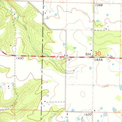 United States Geological Survey Oak Grove Heights, MO (1970, 24000-Scale) digital map
