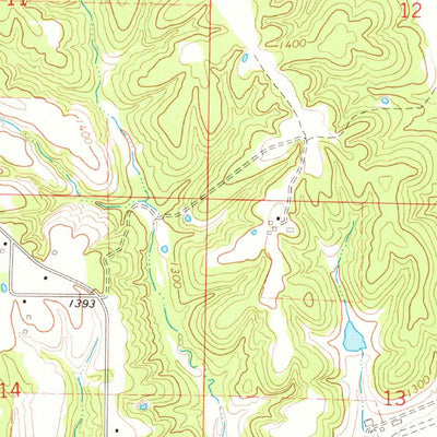 United States Geological Survey Oak Grove Heights, MO (1970, 24000-Scale) digital map