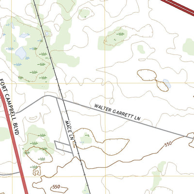 United States Geological Survey Oak Grove, KY (2022, 24000-Scale) digital map