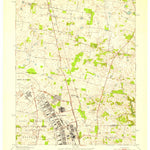 United States Geological Survey Oak Grove, KY-TN (1951, 24000-Scale) digital map
