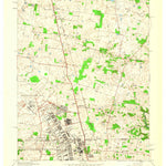 United States Geological Survey Oak Grove, KY-TN (1957, 24000-Scale) digital map