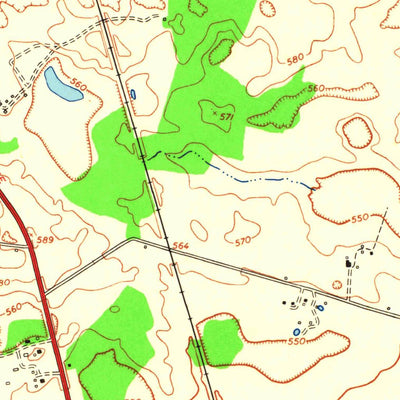 United States Geological Survey Oak Grove, KY-TN (1957, 24000-Scale) digital map
