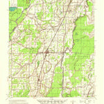 United States Geological Survey Oak Grove, LA (1958, 62500-Scale) digital map