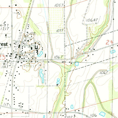 United States Geological Survey Oak Grove, LA (1988, 24000-Scale) digital map