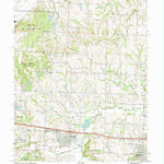 United States Geological Survey Oak Grove, MO (1990, 24000-Scale) digital map
