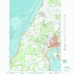 United States Geological Survey Oak Harbor, WA (1973, 24000-Scale) digital map