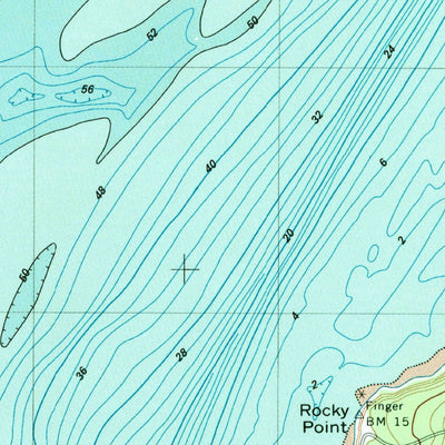 United States Geological Survey Oak Harbor, WA (1973, 24000-Scale) digital map