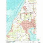 United States Geological Survey Oak Harbor, WA (1998, 24000-Scale) digital map