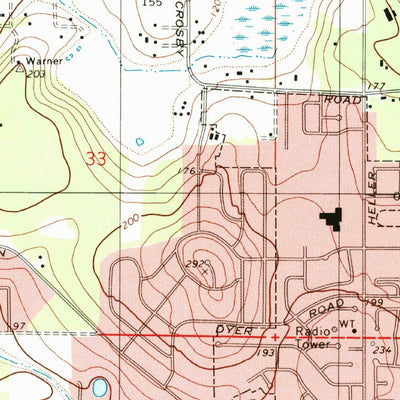 United States Geological Survey Oak Harbor, WA (1998, 24000-Scale) digital map