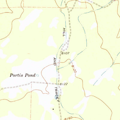 United States Geological Survey Oak Hill, CO (1964, 24000-Scale) digital map