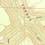 United States Geological Survey Oak Hill, CO (1964, 24000-Scale) digital map