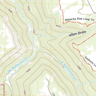 United States Geological Survey Oak Hill, CO (2022, 24000-Scale) digital map