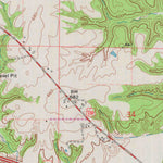 United States Geological Survey Oak Hill, IL (1971, 24000-Scale) digital map