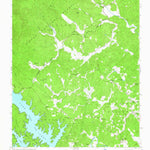 United States Geological Survey Oak Hill, NC (1956, 24000-Scale) digital map