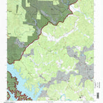 United States Geological Survey Oak Hill, NC (1994, 24000-Scale) digital map