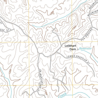 United States Geological Survey Oak Hill, NC (2011, 24000-Scale) digital map