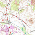 United States Geological Survey Oak Hill, OH (1961, 24000-Scale) digital map