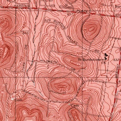 United States Geological Survey Oak Hill, TN (1997, 24000-Scale) digital map