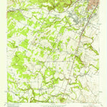 United States Geological Survey Oak Hill, TX (1955, 24000-Scale) digital map