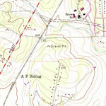United States Geological Survey Oak Hill, TX (1966, 24000-Scale) digital map