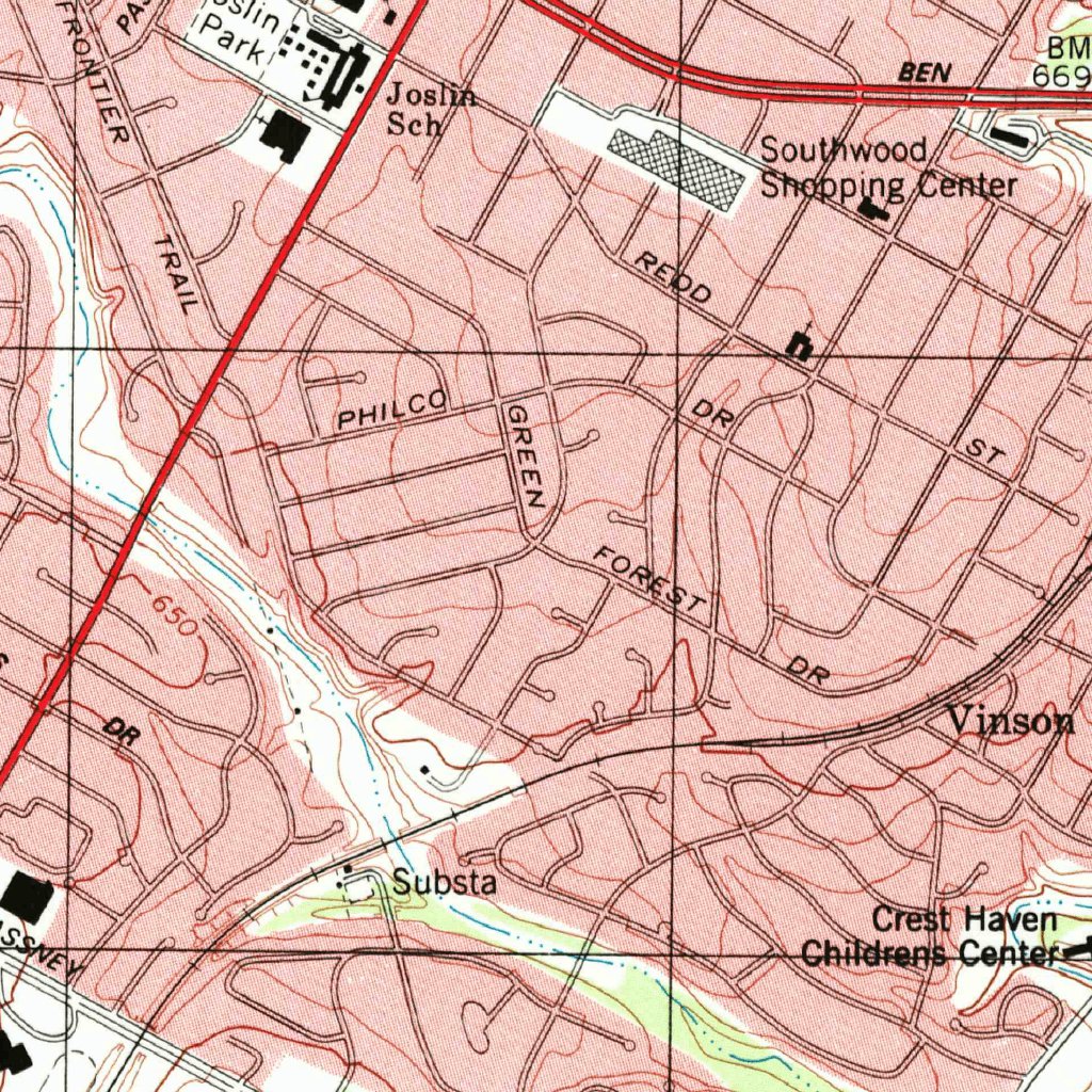 Oak Hill, TX (1988, 24000-Scale) Map by United States Geological