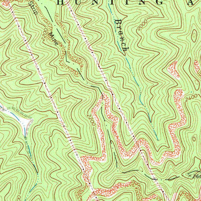 United States Geological Survey Oak Hill, WV (1969, 24000-Scale) digital map