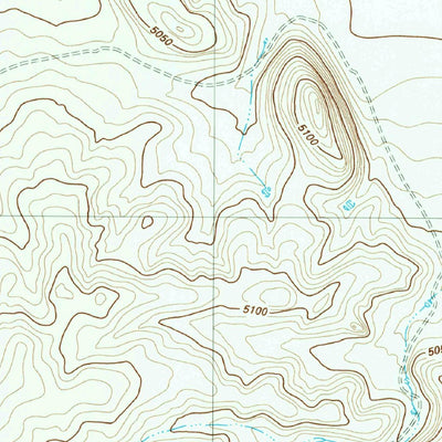 United States Geological Survey Oak Hills North, TX (1983, 24000-Scale) digital map