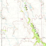United States Geological Survey Oak Hollow, SD (1978, 24000-Scale) digital map