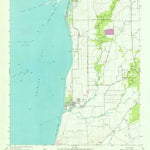United States Geological Survey Oak Island, TX (1961, 24000-Scale) digital map
