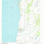 United States Geological Survey Oak Island, TX (1994, 24000-Scale) digital map