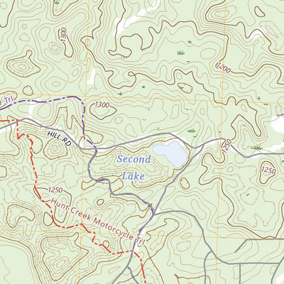 United States Geological Survey Oak Lake, MI (2023, 24000-Scale) digital map