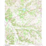 United States Geological Survey Oak Level, KY (1969, 24000-Scale) digital map