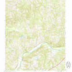 United States Geological Survey Oak Level, VA (1968, 24000-Scale) digital map