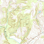 United States Geological Survey Oak Level, VA (1968, 24000-Scale) digital map