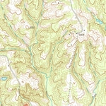 United States Geological Survey Oak Level, VA (1968, 24000-Scale) digital map