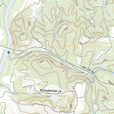 United States Geological Survey Oak Level, VA (2022, 24000-Scale) digital map