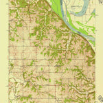 United States Geological Survey Oak Mills, KS-MO (1948, 24000-Scale) digital map