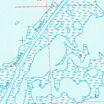 United States Geological Survey Oak Mound Bayou, LA (1994, 24000-Scale) digital map