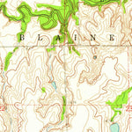 United States Geological Survey Oak, NE (1960, 24000-Scale) digital map
