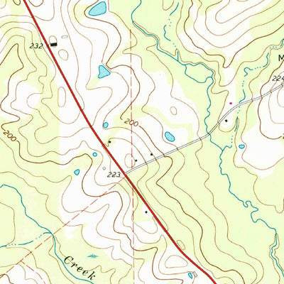 United States Geological Survey Oak Park, GA (1970, 24000-Scale) digital map