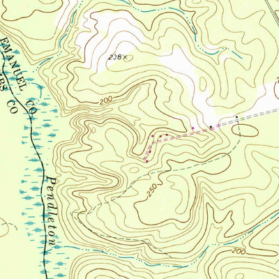 United States Geological Survey Oak Park, GA (1970, 24000-Scale) digital map