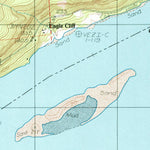 United States Geological Survey Oak Point, WA-OR (1985, 24000-Scale) digital map