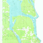 United States Geological Survey Oak Ridge, MI (1951, 24000-Scale) digital map