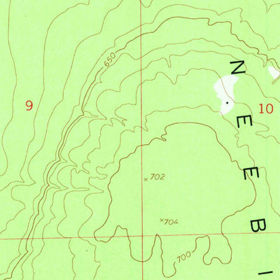 United States Geological Survey Oak Ridge, MI (1951, 24000-Scale) digital map