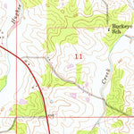 United States Geological Survey Oak Ridge, MO (1947, 24000-Scale) digital map